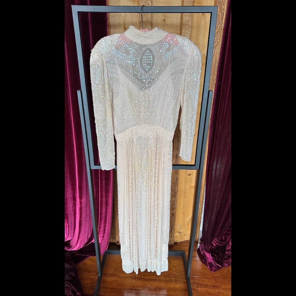 Jona 1920s inspired evening gown with sequins